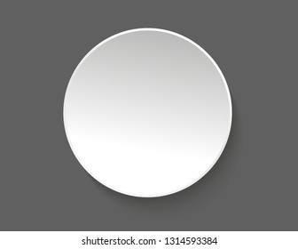 Sticker is empty white