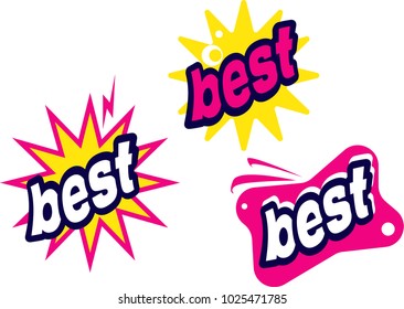 sticker, explosion, discount for goods