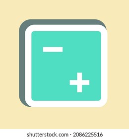 Sticker Exposure - Ilustración simple,Acto editable,Vector de plantillas de diseño, Buena para impresiones, carteles, anuncios, anuncios, gráficos de información, etc.