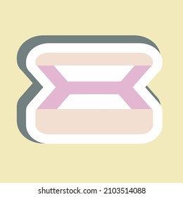 Sticker Eyeshades - simple illustration, good for prints , announcements, etc