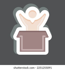 Sticker Favorite Product. related to Online Store symbol. simple illustration. shop