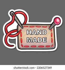 Aufkleber Handgemachte Vektorgrafik 