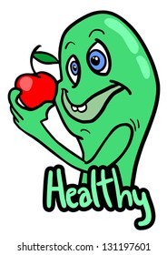 Sticker healthy