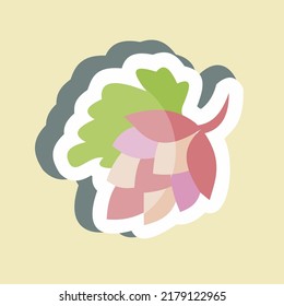Sticker Hop. suitable for Drink symbol. simple design editable. design template vector. simple symbol illustration
