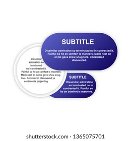 Sticker icon. Abstract paper infografics. Vector in lable style