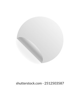 Sticker Icon. Flat style. Vector icon.