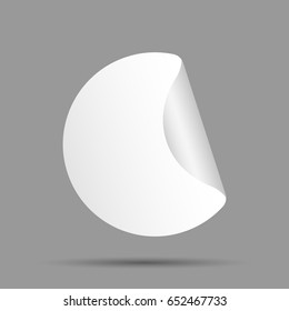 Sticker, icon. Vector illustration