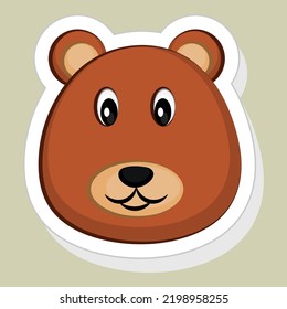 Sticker or label of Happy Bear.
