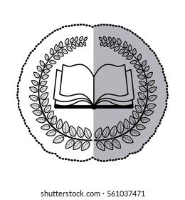 sticker leaves with wavy pages book