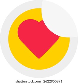 Sticker Line vector Icon Design