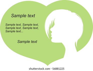 sticker love girl