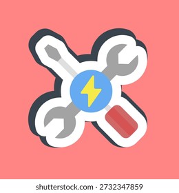 Mantenimiento de pegatinas. Elementos de vehículos eléctricos.