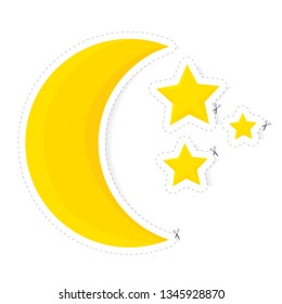 sticker month and stars
