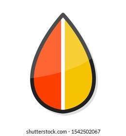 Sticker for Old Man drivers, vector illustration