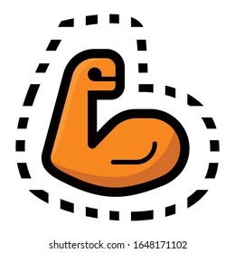Sticker pack simple Illustration Clip Art vector