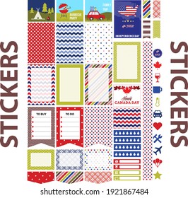 sticker planner organizer daily new