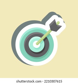Precisión adhesiva. adecuado para el símbolo Startup. diseño simple editable. vector de plantilla de diseño. ilustración simple