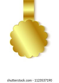 Sticker round banner