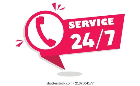 sticker round-the-clock service, for printing and the Internet