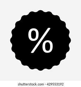 Sticker. Sale Icon in Vector