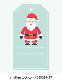 sticker with santa claus