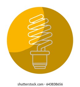 sticker save energy light bulb