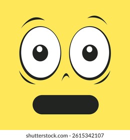 Sticker set Expression Cartoon Vector