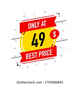 Sticker set. Vector coupon. Ribbon elements. Discount coupon. Sale tag. Sale banner badge. Web banner element. Special offer badge. Discount offer price sign. Graphic element vector.