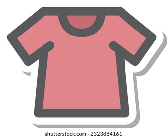 sticker style mini mini icon clothes