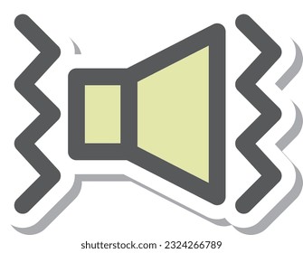 estilo de pegatina mini vibración de iconos