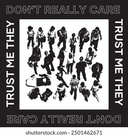 Sticker - They Don't Really Care