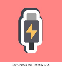 Raio adesivo. Elementos de componentes do computador.