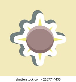 Sticker Travel. suitable for education. simple design editable. design template vector. simple illustration