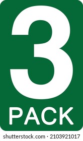 sticker for various product packages with a quantity of 3 pieces,transparent