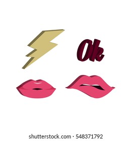 Sticker vector