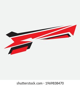 sticker vector design for car and yacht bodies