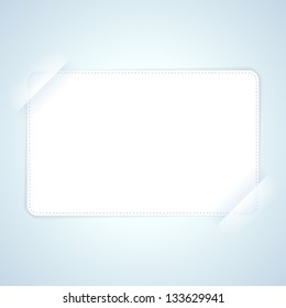 Sticker. Vector illustration. Eps 10.