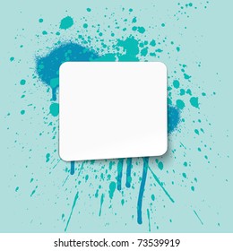 Sticker. Vector illustration. Eps 10.