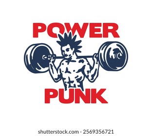 sticker vintage design vector logo classic drawing illustration merchandise badge sketch
Cartoon graphic tattoo brand cover power punk gym fitness body builder dumb bell health barbell athlete art