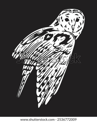 Sticker vintage design vector logo classic drawing illustration merchandise badge sketch
Cartoon graphic tattoo animal owl night nocturnal fantasy zoo  cute bird feather horror halloween wild life