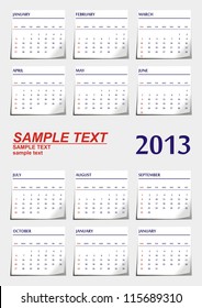 stickers calendar