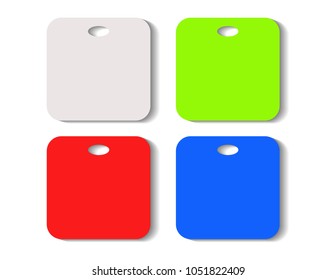 Stickers different colors