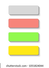 Stickers different colors