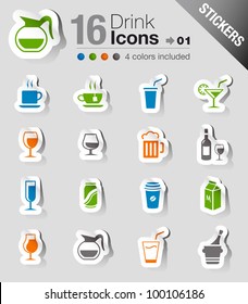 Stickers - Drink Icons