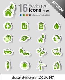 Stickers - Ecological Icons