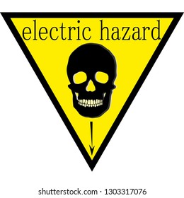 stickers for electrical distribution board consumer electrical safety, electricity, current protection