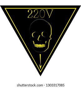 stickers for electrical distribution board consumer electrical safety, electricity, current protection