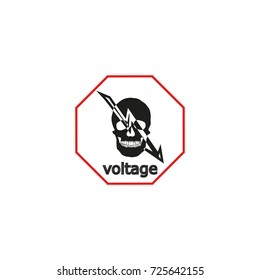 stickers for electrical distribution board consumer electrical safety, electricity, current protection