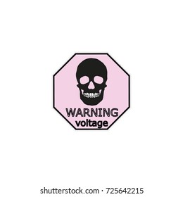 stickers for electrical distribution board consumer electrical safety, electricity, current protection