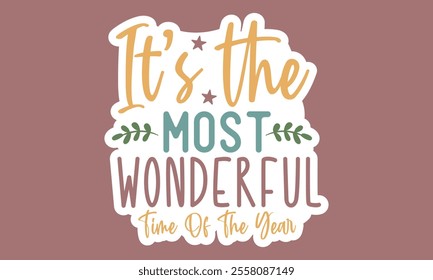 Stickers ,Fall EPS Bundle, And Single Design, Thanksgiving Design